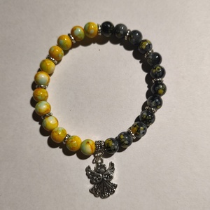 Karkötő charmos - ékszer - karkötő - gyöngyös karkötő - Meska.hu