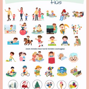 Heti tervező csomagok gyerekeknek � tépőzáras elemekkel, saját ovis jellel életkor szerinti csomagokkal  - művészet - grafika & illusztráció - digitális - Meska.hu