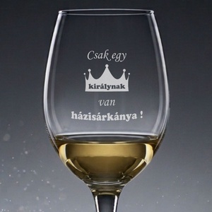 Csak egy király és egy házisárkány páros borospohár készlet mosogatógépben mosható tartós gravírozással 3dl 300ml - otthon & életmód - konyhafelszerelés, tálalás - tálalás - boros poharak, szettek - Meska.hu