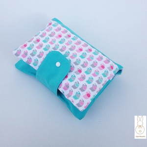 (-30%)Elefántok- türkíz színű pelenkatáska, pelenkázó neszesszer! - táska & tok - pelenkatáska - pelenkatartó tok - Meska.hu