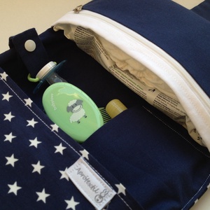 (-30%) Éjjeli csillagom-pelenkatáska, pelenkázó neszesszer! - táska & tok - pelenkatáska - pelenkatartó tok - Meska.hu