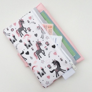 Nyuszik-Egészségügyi kis könyv borító - táska & tok - pénztárca & más tok - kártyatartó & irattartó - Meska.hu