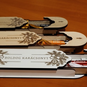 Karácsonyi fa tolltartó - otthon & életmód - papír, írószer - tolltartó & ceruzatekercs - Meska.hu