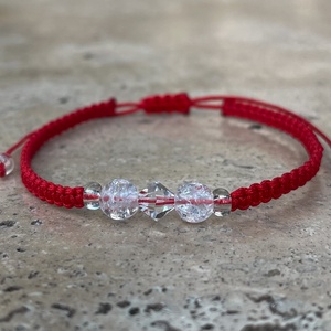 Védelmező karkötő Swarovski gyönggyel - Meska.hu
