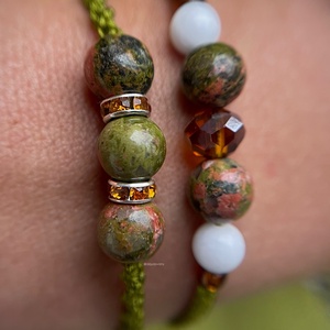 Unakit makramé karkötő - ékszer - karkötő - fonott karkötő - Meska.hu