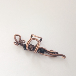 Sötételf fülgyűrű  - ékszer - fülbevaló - fülgyűrű - Meska.hu