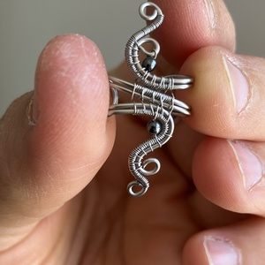 Nemesacél fülgyűrű - ékszer - fülbevaló - fülgyűrű - Meska.hu