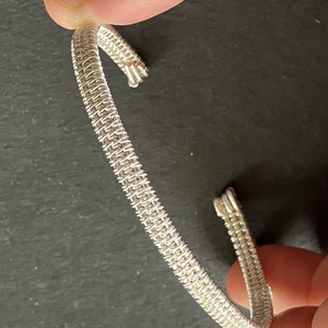 Ezüst karkötő - ékszer - karkötő - karperec - Meska.hu