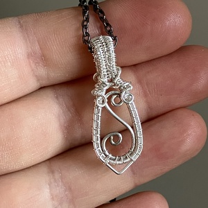 Ezüst medálos nyaklánc - ékszer - nyaklánc - medálos nyaklánc - Meska.hu