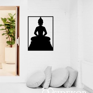 Buddha falikép fából, Otthon & Életmód, Dekoráció, Spiritualitás, Mandala, , MESKA