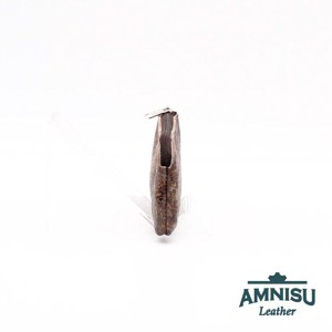 Sötétbarna márványmintás egy cipzáras kulcstartó - LIMITÁLT A9002 - táska & tok - kulcstartó & táskadísz - kulcstartó - Meska.hu