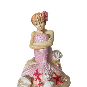 Sellő kerámia figura , Otthon & Életmód, Dekoráció, Asztal és polc dekoráció, Asztaldísz, Kerámia, MESKA