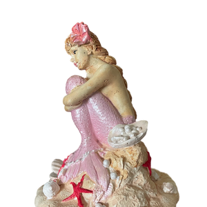 Sellő kerámia figura  - otthon & életmód - dekoráció - asztal és polc dekoráció - asztaldísz - Meska.hu