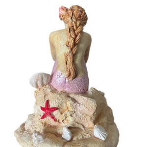 Sellő kerámia figura  - otthon & életmód - dekoráció - asztal és polc dekoráció - asztaldísz - Meska.hu