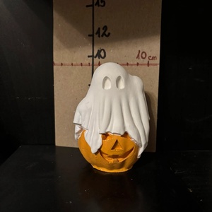 Szellem tökkel Halloween dekor - otthon & életmód - dekoráció - halloween - halloweeni dekoráció - Meska.hu