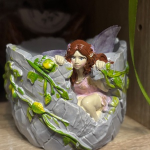 Tündéres kaspó 7,5 cm - Meska.hu