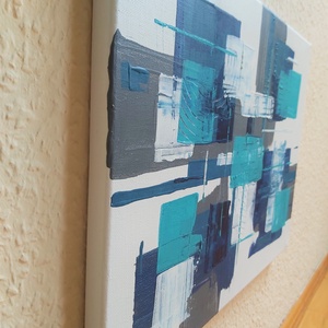 Határos határtalan - akril festmény (30x40 cm) - művészet - festmény - akril - Meska.hu