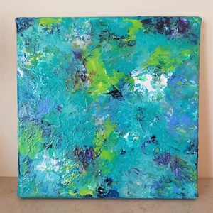 akril festmény (20x20 cm) - Mohácska, Művészet, Festmény, Akril, Festészet, MESKA