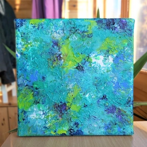 akril festmény (20x20 cm) - Mohácska - művészet - festmény - akril - Meska.hu