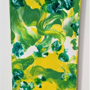 akril festmény (25x58 cm) - Mojito , Művészet, Festmény, Akril, Festészet, MESKA
