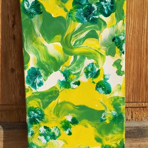 akril festmény (25x58 cm) - Mojito  - művészet - festmény - akril - Meska.hu