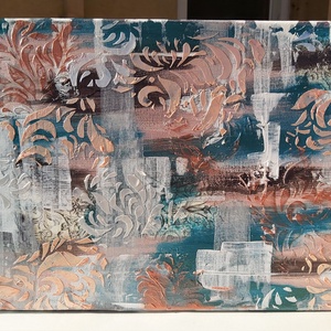Olyan, mint - akril festmény (30x40 cm) - művészet - festmény - akril - Meska.hu