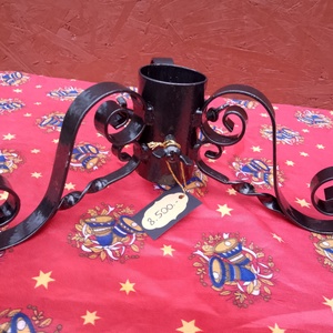 Eladó egyedi készítésű kovácsoltvas karácsonyfatartó. - karácsony - karácsonyi lakásdekoráció - karácsonyfa, grincsfa - Meska.hu