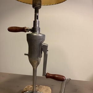 Industrial, fúró asztali lámpa - otthon & életmód - lámpa - asztali lámpa - Meska.hu