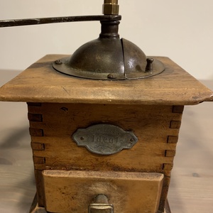 Antik, régi Leinbrock Ideal kávédaráló lámpa, asztali lámpa - otthon & életmód - lámpa - asztali lámpa - Meska.hu