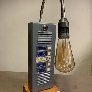 Retro kaputelefon Hiteka asztali lámpa, lámpa - otthon & lakás - lámpa - asztali lámpa - Meska.hu