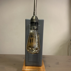 Retro kaputelefon Hiteka asztali lámpa, lámpa - otthon & lakás - lámpa - asztali lámpa - Meska.hu