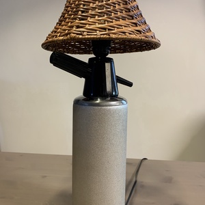 Retro szódás üveg lámpa, asztali lámpa - otthon & életmód - lámpa - asztali lámpa - Meska.hu