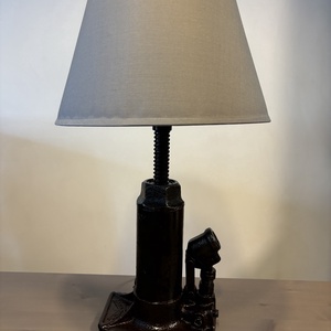 Vintage, régi zil autó emelő lámpa, asztali lámpa - otthon & életmód - lámpa - asztali lámpa - Meska.hu