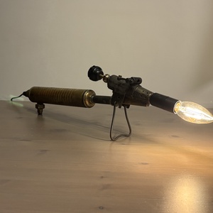 Vintage benzines forrasztó lámpa, lámpa, asztali lámpa, Otthon & Életmód, Lámpa, Asztali lámpa, Fémmegmunkálás, MESKA