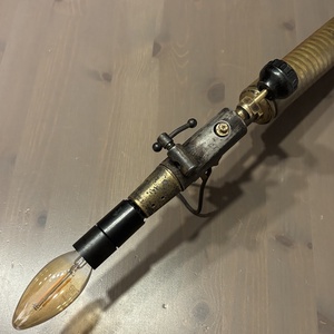 Vintage benzines forrasztó lámpa, lámpa, asztali lámpa - otthon & életmód - lámpa - asztali lámpa - Meska.hu