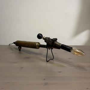 Vintage benzines forrasztó lámpa, lámpa, asztali lámpa - otthon & életmód - lámpa - asztali lámpa - Meska.hu