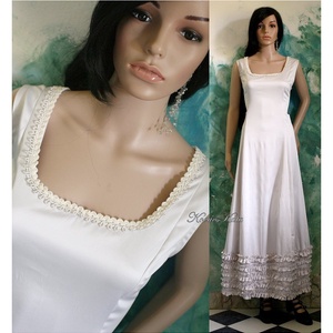 MILENA - romantikus design-ruha  - esküvő - ruha - menyasszonyi ruha - Meska.hu