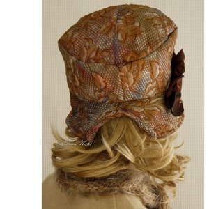 FRIDA cloche - selyem flapper-kalap - ruha & divat - sál, sapka, kendő - kalap - Meska.hu