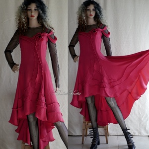 TAMARA-LUX - hernyóselyem design-ruha, estélyiruha, menyecske ruha, Ruha & Divat, Női ruha, Alkalmi ruha & Estélyi ruha, Varrás, MESKA