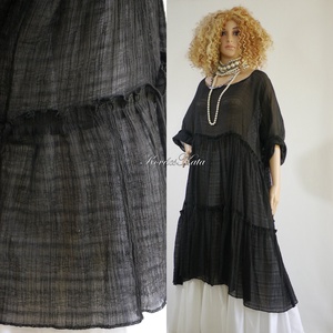 THALIA - romantikus lagenlook ruha XXL, Ruha & Divat, Női ruha, Alkalmi ruha & Estélyi ruha, Varrás, Meska