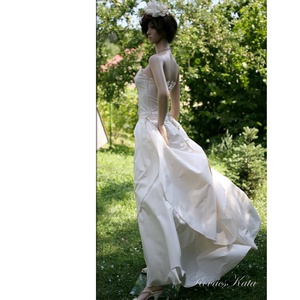 MAJA- vintage stílusú menyasszonyi design ruha - esküvő - ruha - menyasszonyi ruha - Meska.hu