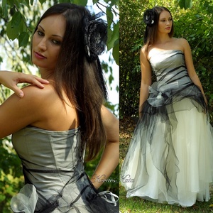PRISCILLA - modern goth menyasszonyi ruha - esküvő - ruha - menyasszonyi ruha - Meska.hu PRISCILLA - modern goth menyasszonyi ruha - esküvő - ruha - menyasszonyi ruha - Meska.hu