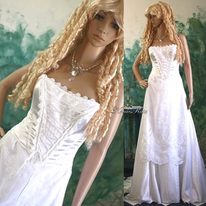 VIOLA - romantikus menyasszonyi ruha - esküvő - ruha - menyasszonyi ruha - Meska.hu
