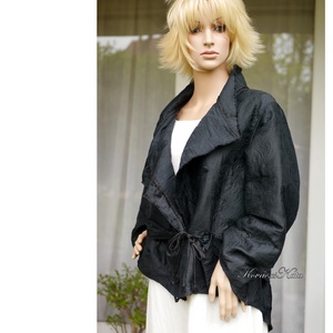 SILK-LUX JACKET - exkluzív jacquard selyem kabátka - ruha & divat - női ruha - alkalmi ruha & estélyi ruha - Meska.hu