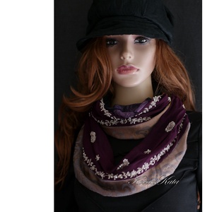 INFINITY/ india -  patchwork körsál, csősál  - ruha & divat - sál, sapka, kendő - sál - Meska.hu