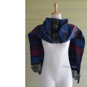 VENEZIA STÓLA - exkluzív design hernyóselyem stóla, sál  - ruha & divat - sál, sapka, kendő - stóla - Meska.hu