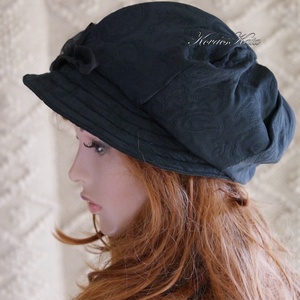 LOLI-SAPI - hernyóselyem sapka, selyem kalap - ruha & divat - sál, sapka, kendő - kalap - Meska.hu