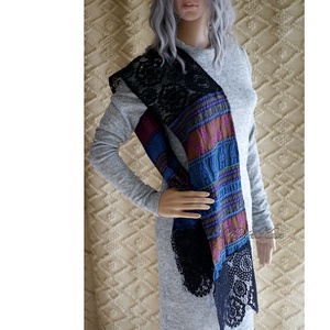 VENEZIA SÁL - exkluzív design hernyóselyem stóla, sál  - Meska.hu