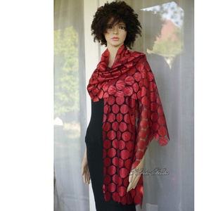 PÖTTYÖS - tüllcsipke stóla / piros - Meska.hu