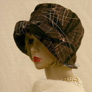 ERNA / orient - exkluzív design flapper-kalap - ruha & divat - sál, sapka, kendő - kalap - Meska.hu